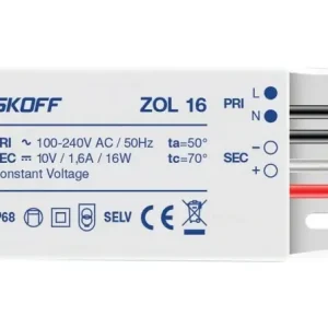 Rychlé Dodání Napájecí zdroj SKOFF ZOL 16 16W 10V
