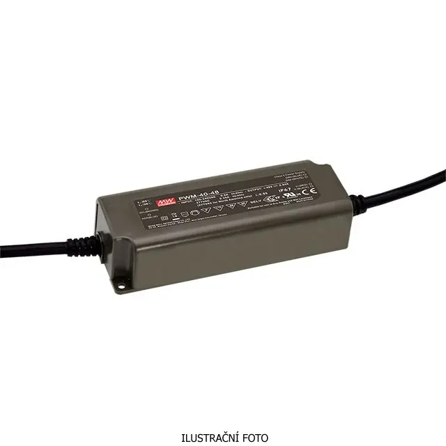 Hit Sezóny MEAN WELL ZDROJ PRO LED PWM-40-12 40W VSTUP 90-305V AC, 127-431V DC VÝSTUP 12V 0-3.34A 92470