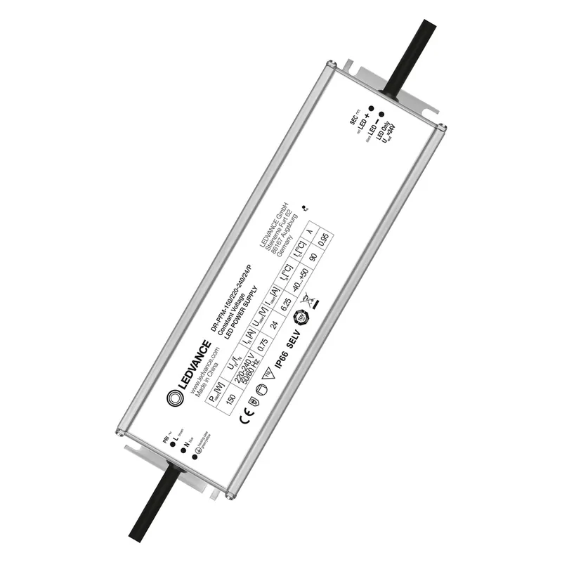 Výprodej LED driver LEDVANCE DR-PFM-150/220-240/24/P 24VDC 6,25A 150W IP66