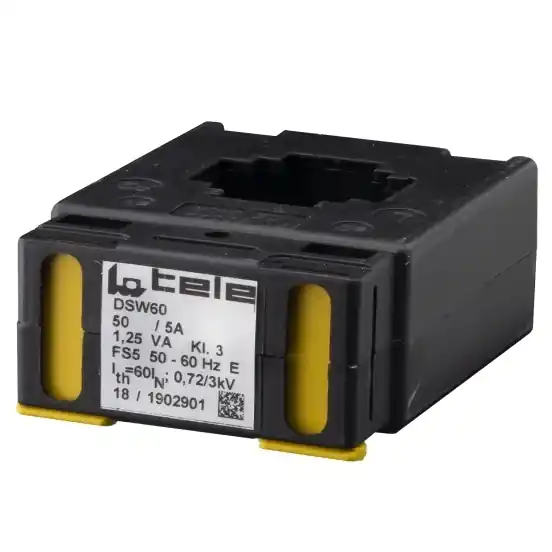 Odeslání Ihned TELE HAASE TRANSFORMÁTOR DSW 60 50A/5A 1,25VA 50 A 1,25 VA TŘÍDA 3 498069