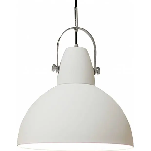 Top Prodej RHOOK38V SESSAK RHOOK38V Hoop 38 2826340-5007 - Industriální závěsná lampa 60W, bílá mat Nordlux