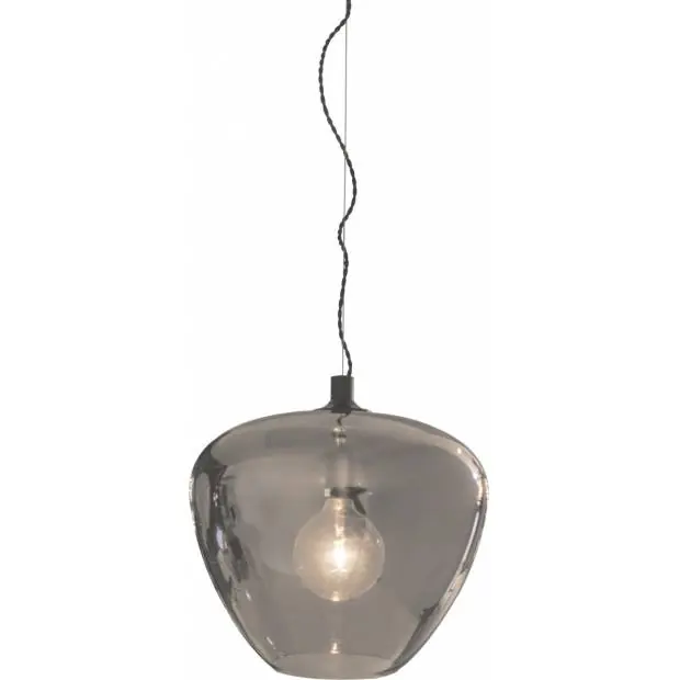 RBELGKSH SESSAK RBELGKSH Bellissimo grande 4200870-4505 - Elegantní závěsné svítidlo ze skla 60W, kouřová Nordlux Top Prodej