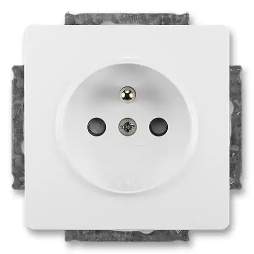 Zásuvka jednonásobná s clonkami ABB Swing 5518G-A02359 B1 jasně bílá Ihned K Objednání