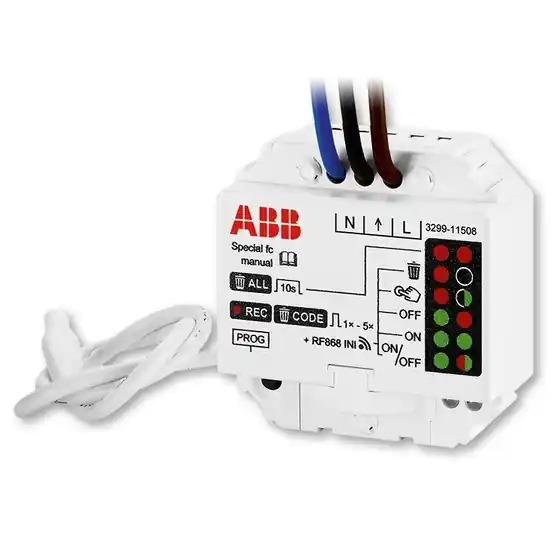 ABB RF 3299-11508 MODUL PŘIJÍMAČE RF SIGNÁLU SPÍNACÍ VESTAVNÝ 868 MHZ Kup Teď