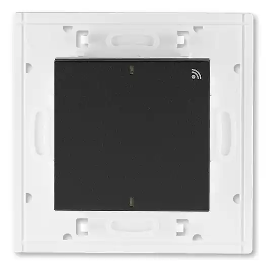 Vysílač RF jednonásobný nástěnný 868 MHz ABB RF Levit M 3299H-A21908 63 onyx/kouřová černá Cenově Výhodný