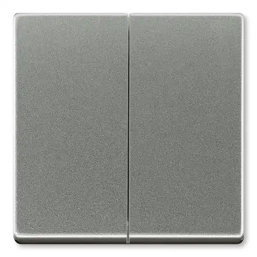 Novinka ABB SOLO 3559B-A00652803 KRYT SPÍNAČE DĚLENÝ METALICKÁ ŠEDÁ
