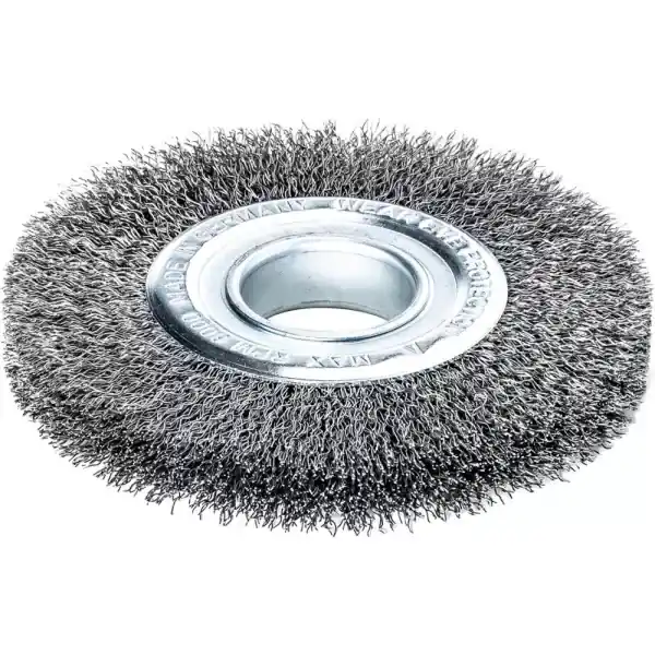 Kulatý kartáč ocelový drát 150x23/25mm,vlnitý0,3mm Lessmann Akční Nabídka