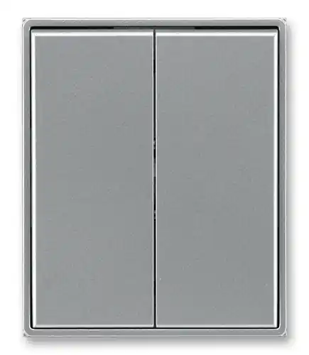 Kryt spínače dělený ABB Time 3558E-A00652 36 ocelová Sleva