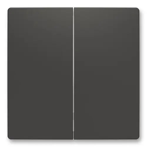 Super Cena Kryt dělený pro smart switch ABB Zoni 6221T-A01010 237 matná černá