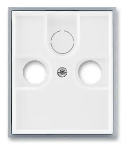 Horká Nabídka ABB ELEMENT KRYT 5011E-A00300 04 TV+R+S, BÍLÁ/LED.ŠEDÁ