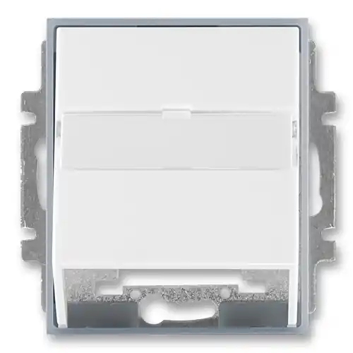 ABB ELEMENT KRYT 5014E-A00100 04 ZÁSUVKY KOMUNIKAČNÍ POPIS, BÍLÁ/LED.ŠEDÁ Dokud Zásoby Vydrží