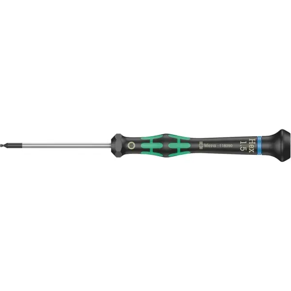 Sezónní Sleva Šroubovák pro elektroniku kulička 1,5mm Wera 05118090001