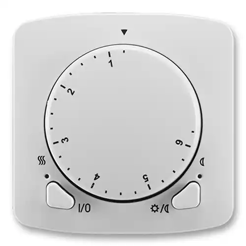 Termostat univerzální otočný ABB Tango 3292A-A10101 S šedá Finální Výprodej