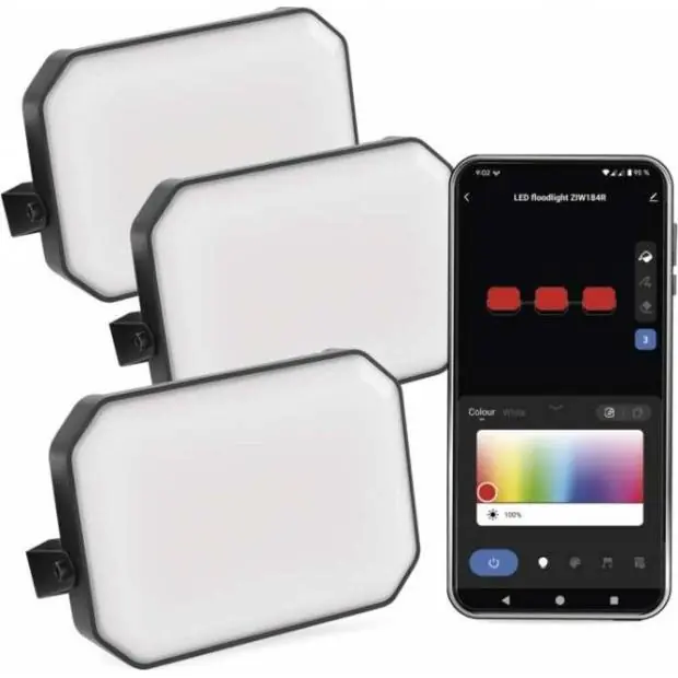 Omezená Nabídka ZIW184R GOSMART venkovní reflektor startovací sada 3 ks EMOS