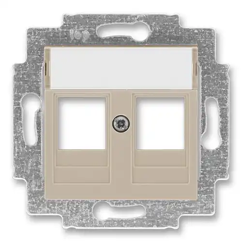 Časově Omezené Kryt zásuvky komunikační datové ABB Levit 5014H-A01018 18 macchiato