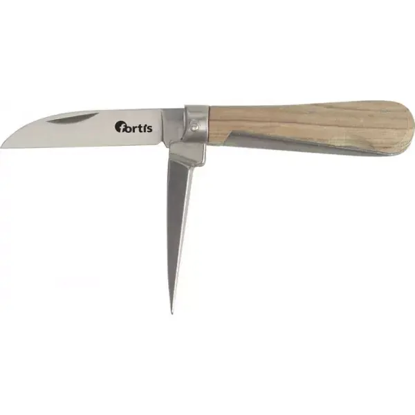 Sezónní Sleva Kabelový nůž 2díl. 160mm dřevěná rukojeť FORTIS