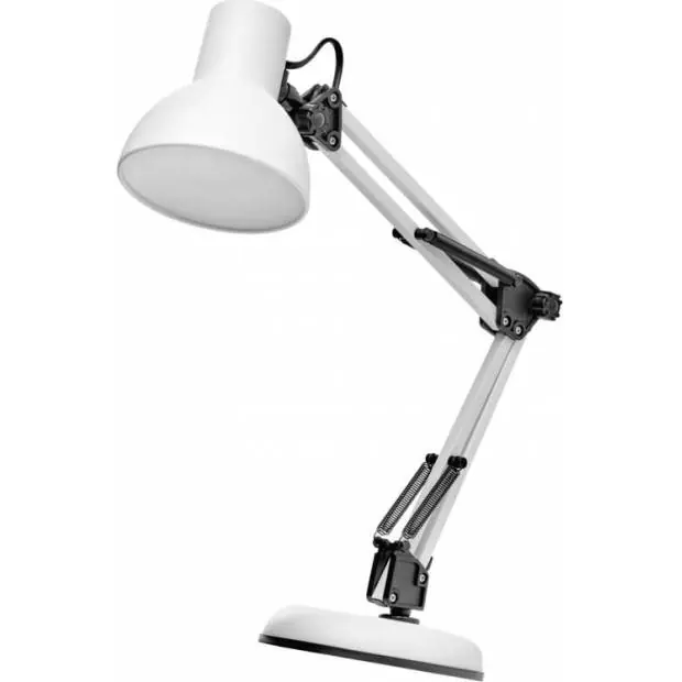 Z7609W Stolní lampa LUCAS na žárovku E27, bílá EMOS Originální