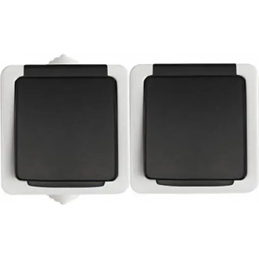 Ověřený Kanlux TEKNO Dvojitá zásuvka s ochranou kontaktů horizontální 25357