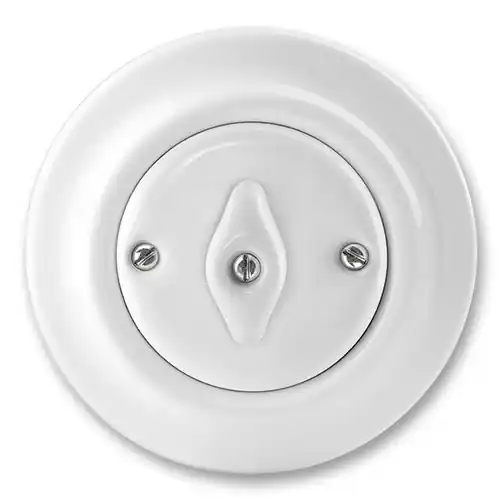 ABB DECENTO 3560K-C06345 PŘEPÍNAČ STŘÍDAVÝ OTOČNÝ BÍLÁ-PORCELÁN Pouze Dnes