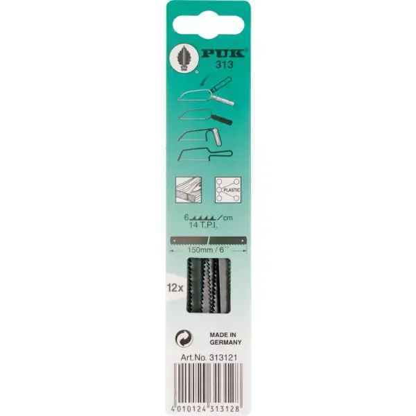 Pilovy list drevo 313 150mm PUK bal. 12ks 12ks Aktuální