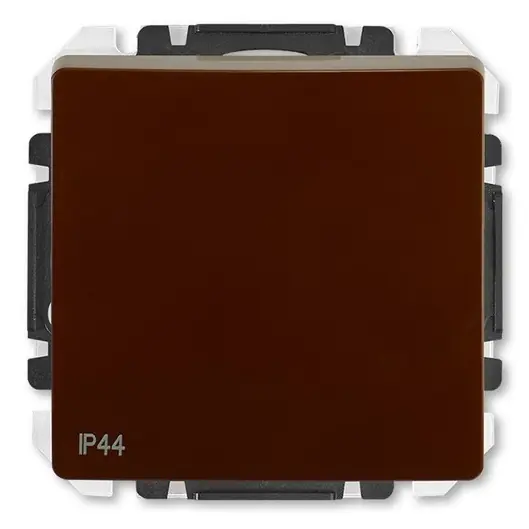 Zlevněný Vypínač střídavý č.6 IP44 ABB Swing 3557G-A06940 H1 hnědá