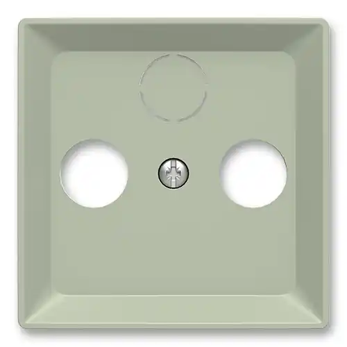 Originální Kryt zásuvky televizní, rozhlasové (a satelitní) ABB Zoni 5011T-A00300 243 olivová