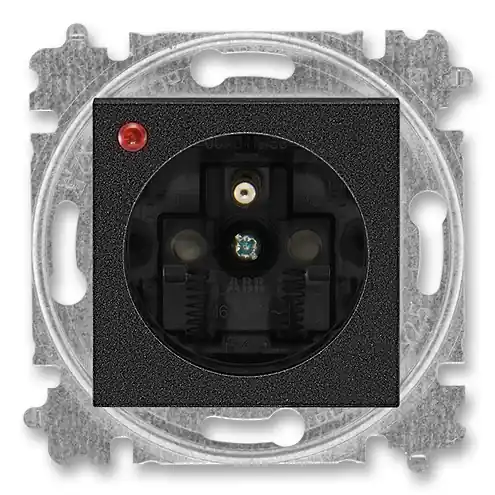 Top Prodej ABB LEVIT 5599H-A02357 63, ZÁSUVKA JEDNONÁSOBNÁ S PŘEPĚŤOVOU OCHRANNOU ONYX/KOUŘ.ČERNÁ