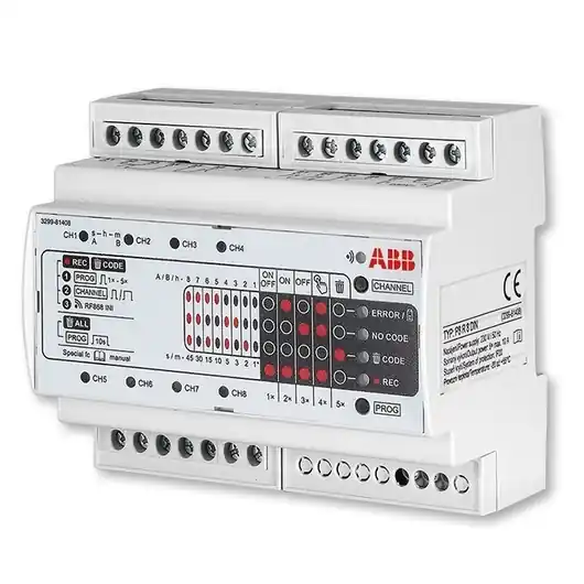 ABB RF 3299-81408 PŘIJÍMAČ RF SPÍNACÍ 8NÁSOBNÝ ŘADOVÝ 868 MHZ Dokud Zásoby Vydrží