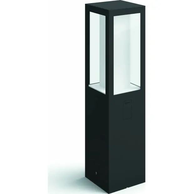 Sezónní Sleva 17431/30/P7 Massive Hue led white and color ambiance venkovní sloupkové svítidlo philips impress 17430/30/p7 černé 40cm 2200k-6500k rgb