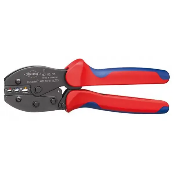 Finální Výprodej Kleště lisovací, pákové PreciForce® 1,5 - 10,0 mm² 97 52 30 Knipex