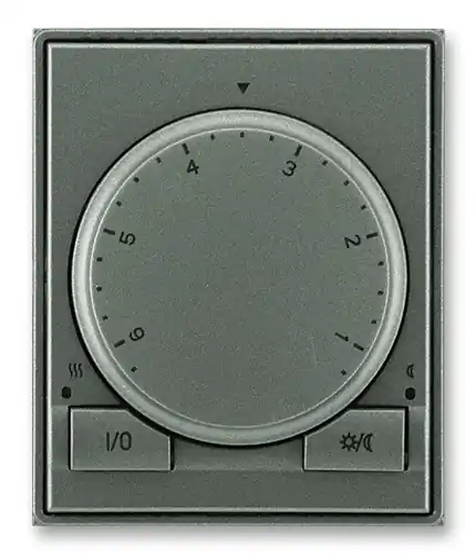 Odeslání Ihned Termostat univerzální otočný (ovládací jednotka) ABB Time 3292E-A10101 34 antracitová