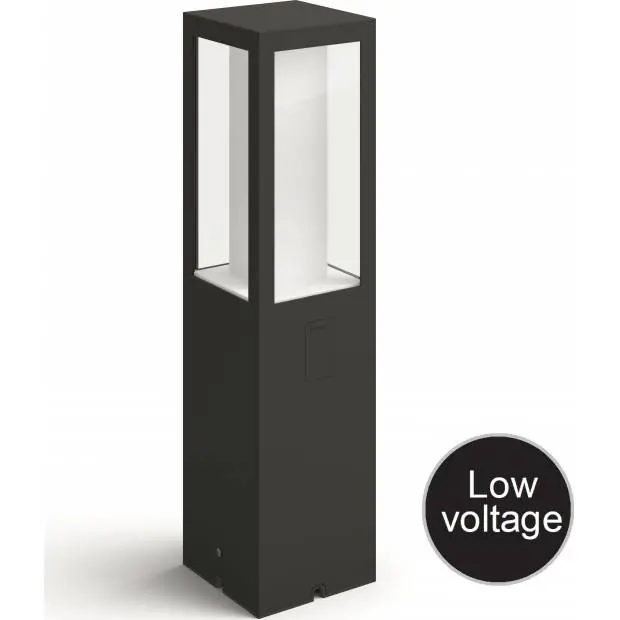 17434/30/P7 Massive Hue led white and color ambiance venkovní sloupkové svítidlo philips impress černé 40cm 2200k-6500k rgb extension kit Akční Nabídka