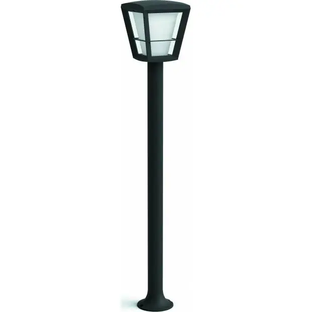 17442/30/P7 Massive Hue led white and color ambiance venkovní sloupkové svítidlo philips econic černé 100cm 2200k-6500k rgb Rychlé Dodání