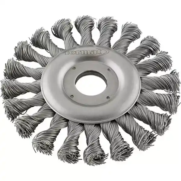 Top Prodej Kotoučový kartáč nerez splétaný 115mm FORMAT