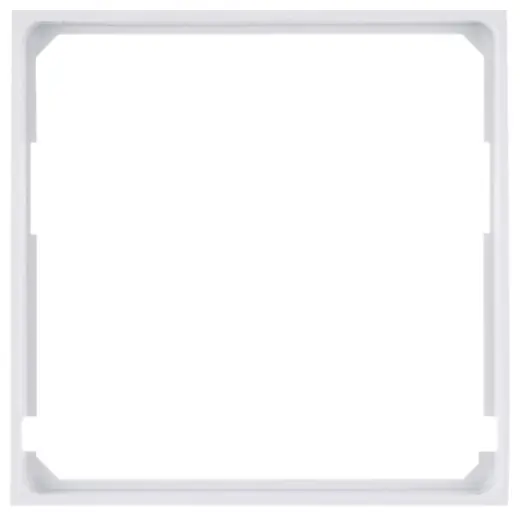 Poslední Šance Mezirámeček pro středové desky Hager Lumina WL5310 50x50mm, bílá lesk
