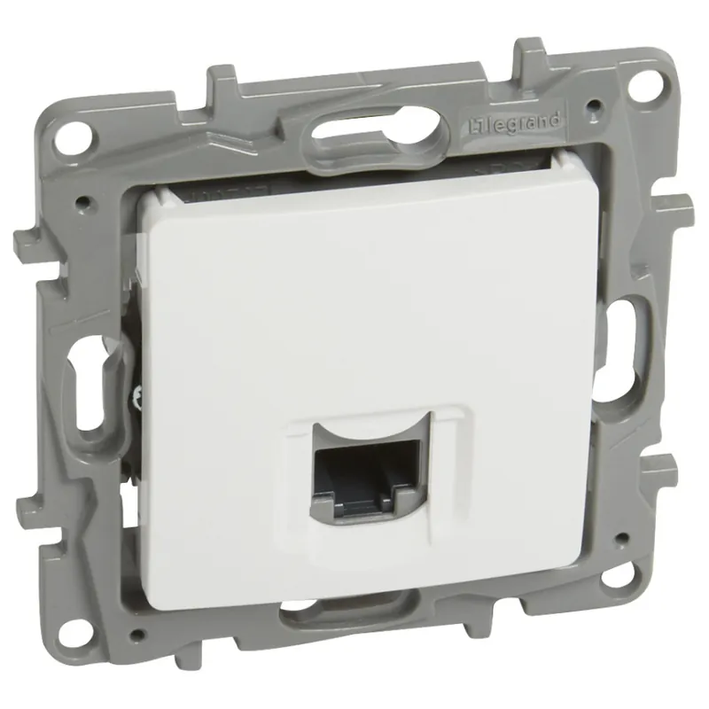 Zásuvka Legrand Niloé RJ45 UTP cat5e, 764571, bílá Speciální Cena