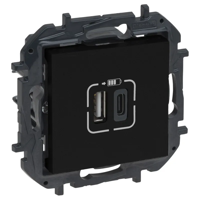 LEG NILOÉ STEP 863540B NABÍJEČKA USB A+C ČERNÁ Finální Výprodej