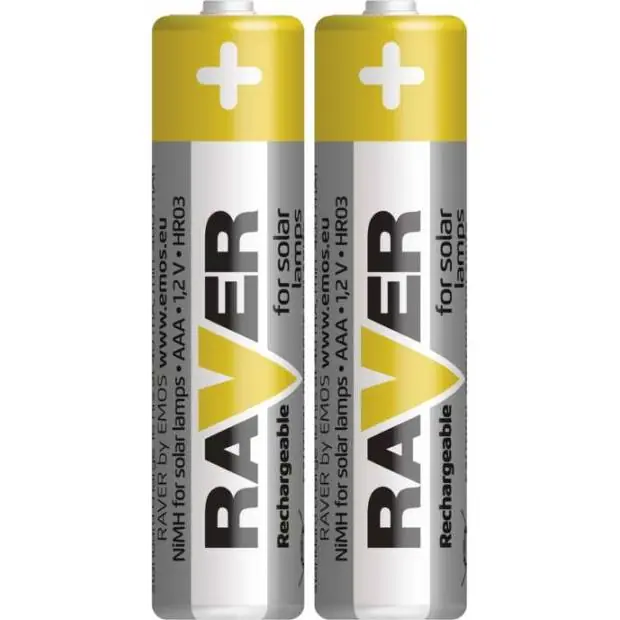 Nejlepší Cena B7414 Nabíjecí baterie RAVER HR03 (AAA), blistr Raver