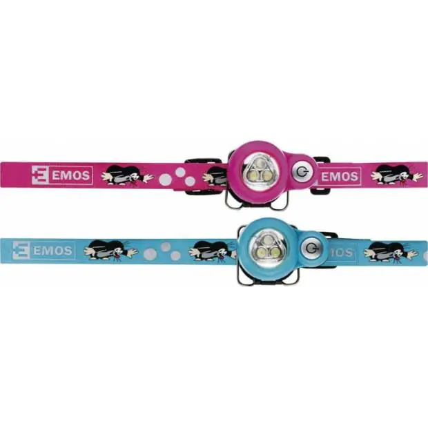 Objednat Nyní P3529 Dětská čelovka - Krtek na 2x CR2032, 3x LED EMOS