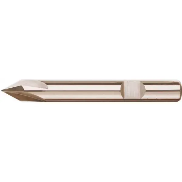Autentický Odjehlovací fréza NC DIN6527 tvrdokov 60° 12mm FORMAT
