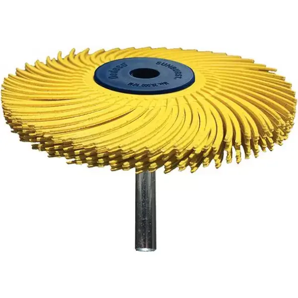 Super Cena Radiální brusný stopkový kartáč Ø 76x6,4mm A220 červenohnědá Typ TC, S6x40mm Tyrolit
