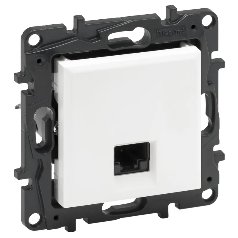 Aktuální Zásuvka Legrand Niloé Step 1xRJ45 UTP cat5e, 863159, bílá