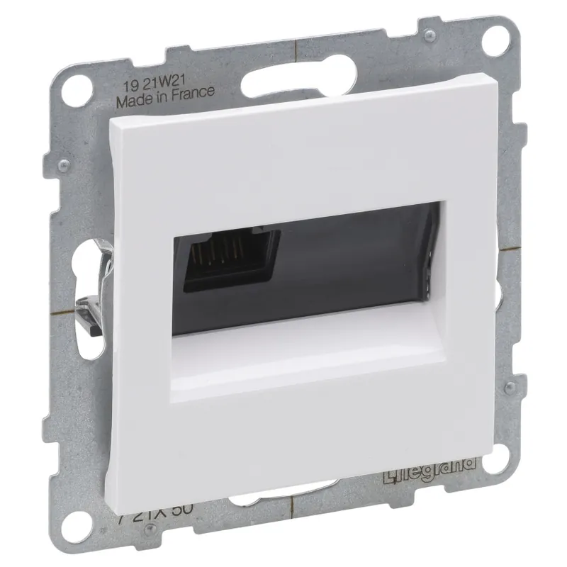 Datová zásuvka 1xRJ45 cat.5e UTP modul LCS3 Legrand SUNO 721150 bílá Doprava Zdarma