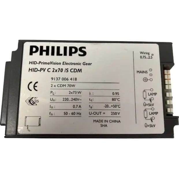 HID-PV C 2x70 /S CDM 220-240V 50/60Hz-1 Rychlé Dodání