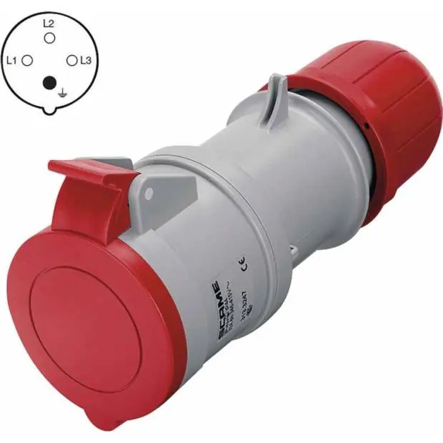 A6312 Spojka 4P 32A/400V IP44 SYNC Speciální Cena