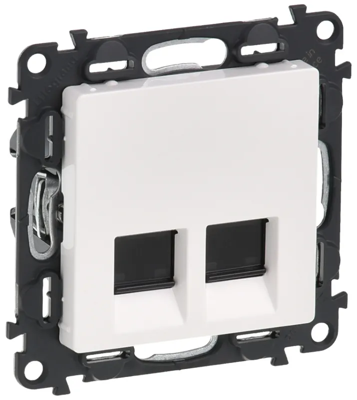 Datová zásuvka Legrand Valena Life 2xRJ45 UTP cat6 LCS, 753143, bílá Akce