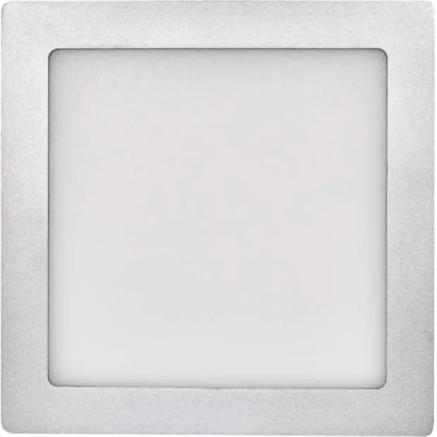 ZM6242 LED panel 224×224, přisazený stříbrný, 18W neutrální bílá EMOS Lighting Ihned K Objednání