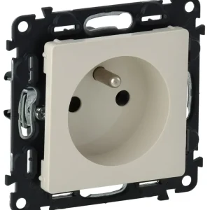 Zásuvka 2P+PE s clonkami Legrand Valena Life 753280, 16A, 250V, béžová Akční Nabídka