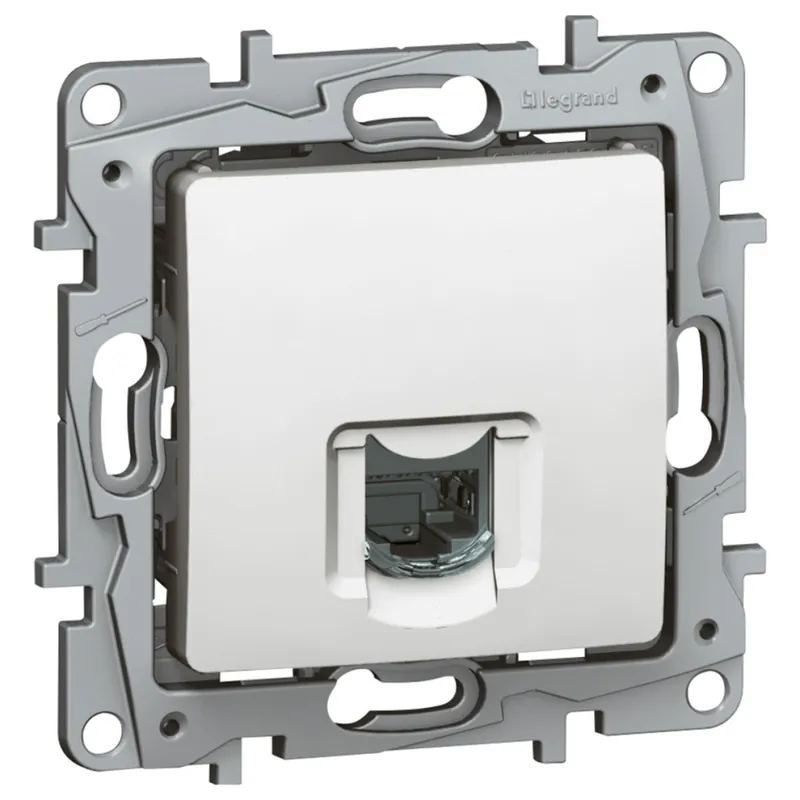 Zásuvka Legrand Niloé 1xRJ45 UTP cat6, 664773, bílá Koupit Online