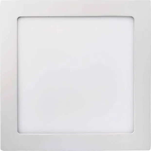 Nová Kolekce ZM6142 LED panel 224×224, přisazený bílý, 18W neutrální bílá EMOS Lighting